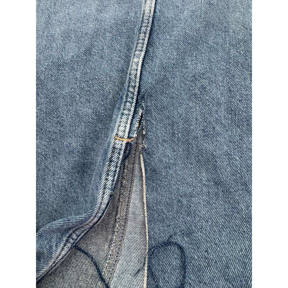 ZARA Denim Maxi Skirt Size XS New With Tag‎ Needs Minor Repair $180 Retail - Picture 7 of 7